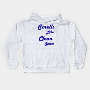 smells like clean spirit Kids Hoodie